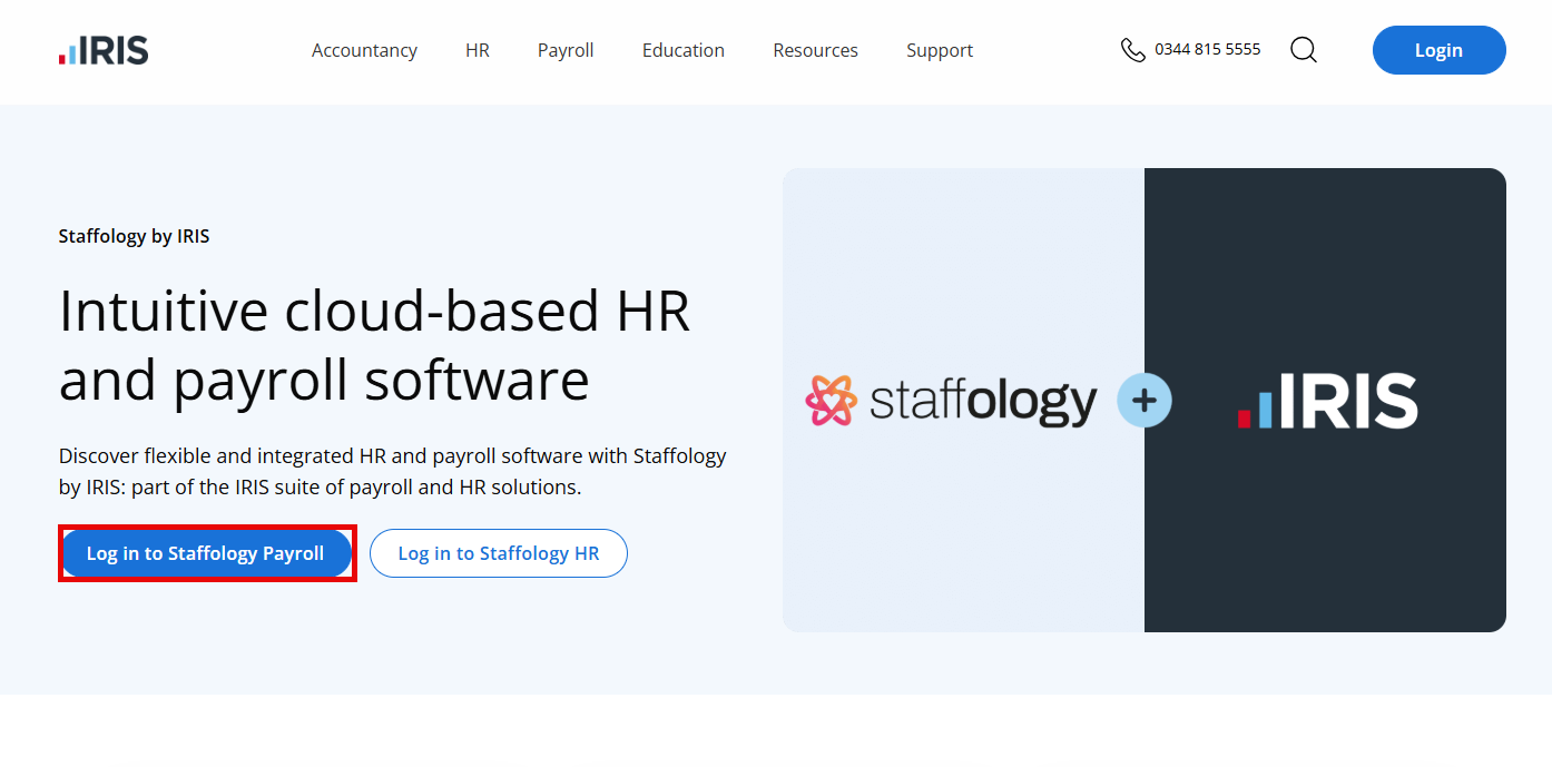 Select the Payroll menu.